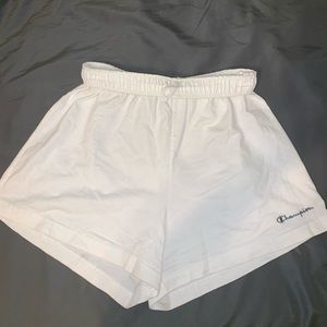 Champion White Shorts